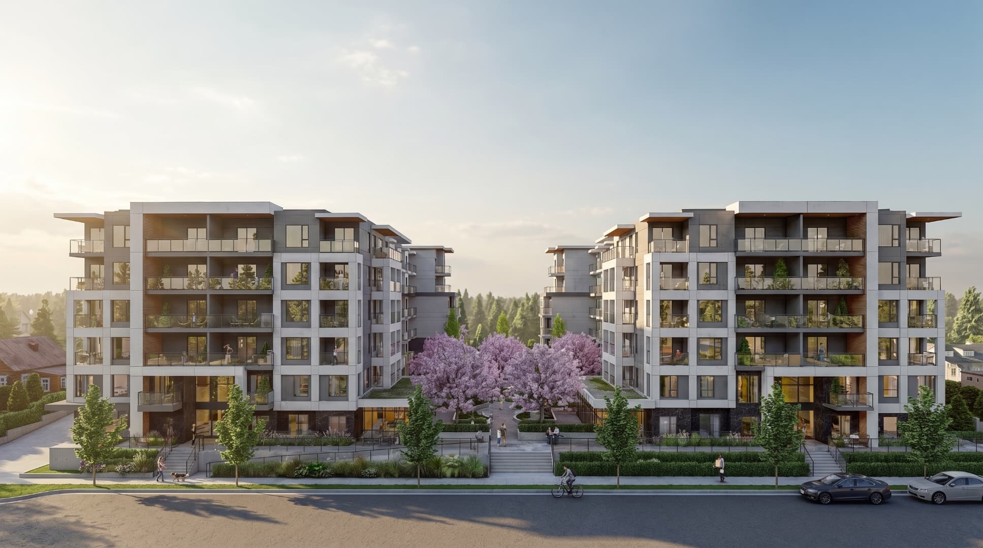 Kamilia exterior architectural rendering — Langley, BC